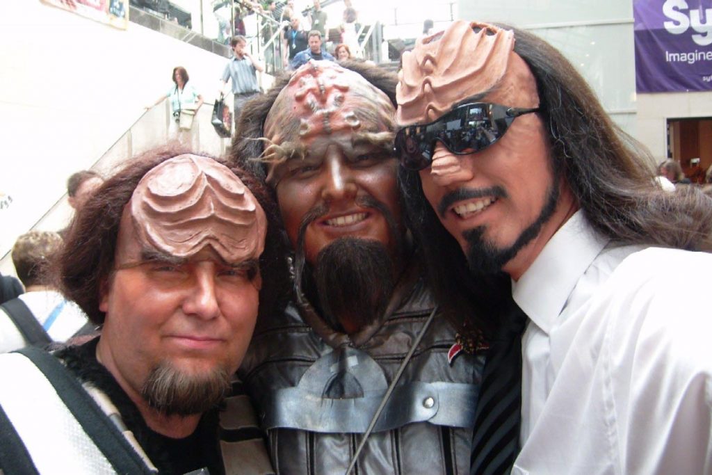 Klingonen auf der Sci-Fi-Convention